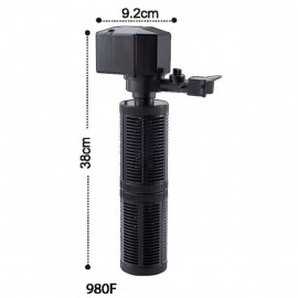 Dophin 980F Akvaryum İç Filtre 1500 L/h | Akvaryum Filtresi Dophin 980F Akvaryum İç Filtre 1500 L/h | Akvaryum Filtresi