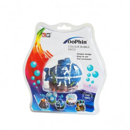 Denizaltı Figürlü Kabarcık Çıkartan Dekor | Akvaryum Dekor Fon