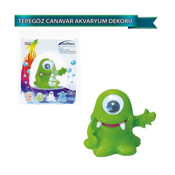 Dophin Tepegöz | Akvaryum Dekor Fon