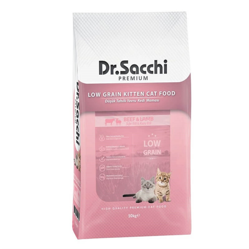 Dr. Sacchi 10 Kg Premium Kitten Yavru Kedi Maması | Yavru Kedi Kuru Maması Dr. Sacchi 10 Kg Premium Kitten Yavru Kedi Maması | Yavru Kedi Kuru Maması