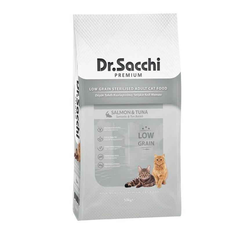 Dr. Sacchi 10 Kg Premium Sterilised | Kısırlaştırılmış Kedi Maması Dr. Sacchi 10 Kg Premium Sterilised | Kısırlaştırılmış Kedi Maması