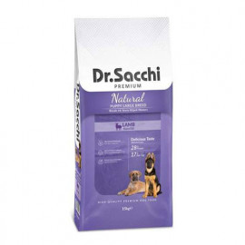 Dr.Sacchi 15 Kg Premium Büyük Irk Kuzu Etli Yavru | Yavru Köpek Kuru Maması Dr.Sacchi 15 Kg Premium Büyük Irk Kuzu Etli Yavru | Yavru Köpek Kuru Maması