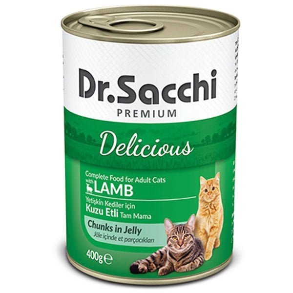 Dr.Sacchi 400 Gr Kuzu Etli Yetişkin 