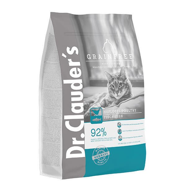 Dr.Clauders 4 Kg Adult High Premium Tavuk ve Balıklı Tahılsız | Tahılsız Kuru Kedi Maması