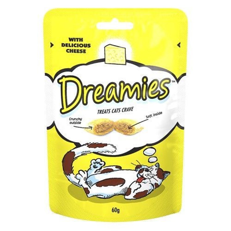 Dreamies 60 Gr Peynirli | Kedi Bisküvi Ödül Maması Dreamies 60 Gr Peynirli | Kedi Bisküvi Ödül Maması