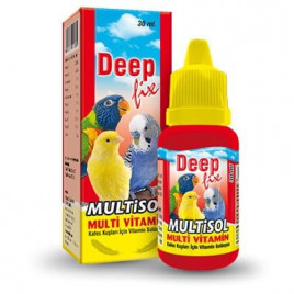 Deep 30 Ml Fix Multisol Kafes Kuşları İçin Multivitamin Takviye | Kuş İlacı Deep 30 Ml Fix Multisol Kafes Kuşları İçin Multivitamin Takviye | Kuş İlacı
