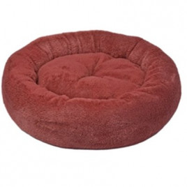 52x9h cm Peluş Simit Yatak Kırmızı | Peluş Köpek Yatağı 52x9h cm Peluş Simit Yatak Kırmızı | Peluş Köpek Yatağı