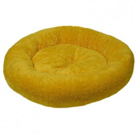 52x9h cm Peluş Simit Yatak Sarı | Peluş Köpek Yatağı 52x9h cm Peluş Simit Yatak Sarı | Peluş Köpek Yatağı