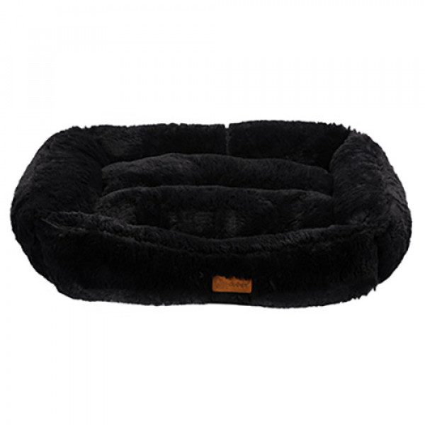 Dubex S Brownie Dikdörtgen Yatak 50x38x19 Cm Antrasit Gri | Peluş Köpek Yatağı