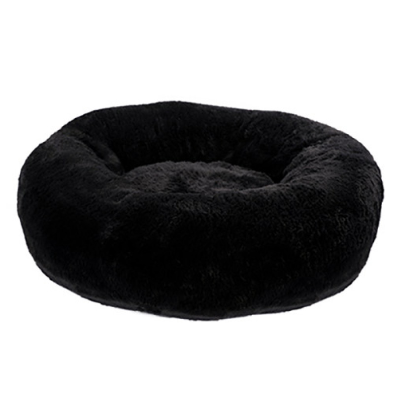 Dubex M Brownie Yuvarlak Yatak Antrasit Gri 60x22 Cm | Simit Kedi Yatağı