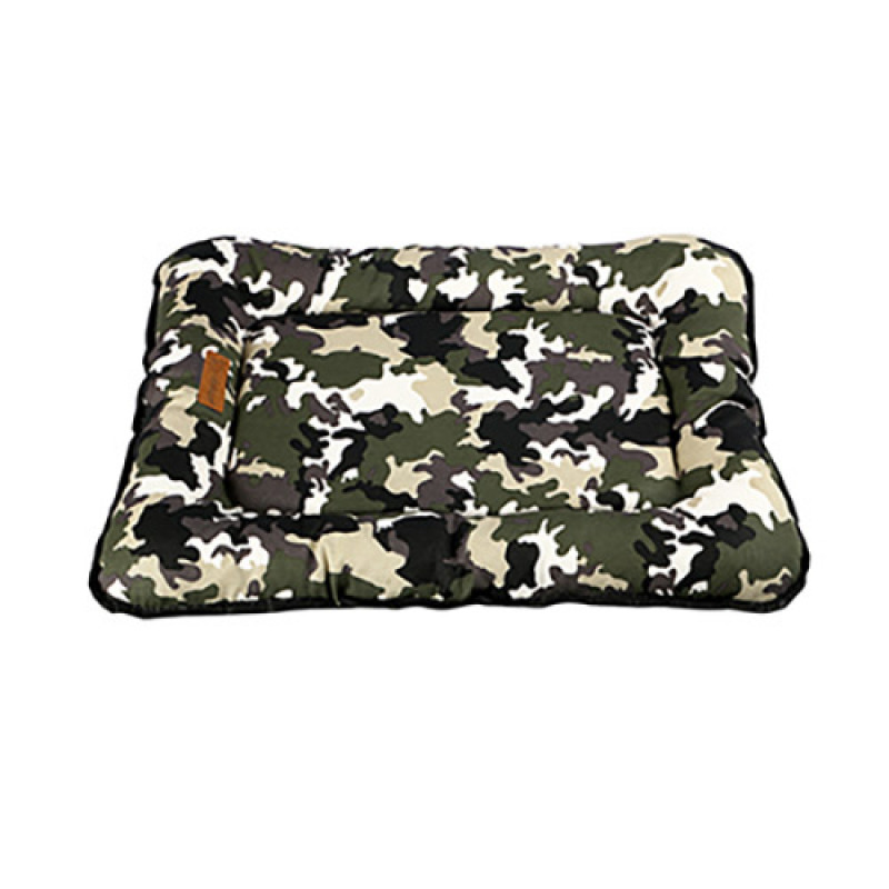 Dubex M Kamuflaj Yer Minderi 70x48x8 cm Yeşil Bej Kamuflaj | İç Mekan Köpek Yatağı