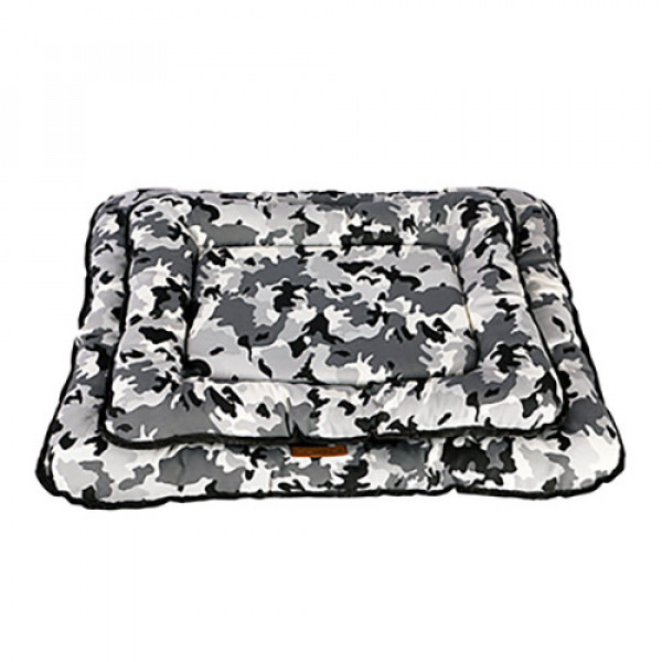 Dubex M Kamuflaj Yer Minderi 70x48x8 Cm Gri Siyah Kamuflaj | İç Mekan Köpek Yatağı