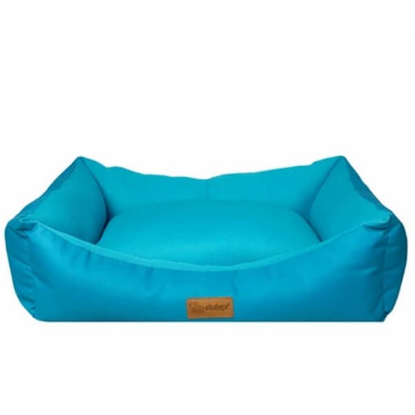 Dubex S Dondurma Dikdörtgen Yatak A.Mavi 50x38x19h Cm | Kumaş Köpek Yatağı