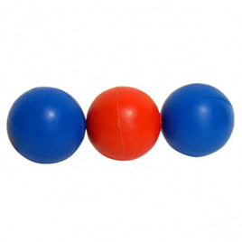 16 Cm Sert Top | Köpek Top Oyuncak