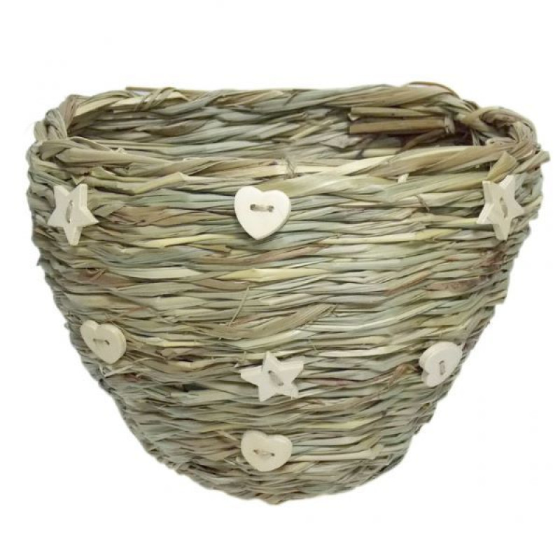 Eastland 25 Cm Doğal Hasır Guinea Pig ve Tavşan Yuva | Tavşan Diğer Aksesuarı Eastland 25 Cm Doğal Hasır Guinea Pig ve Tavşan Yuva | Tavşan Diğer Aksesuarı