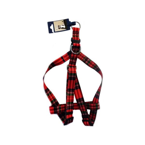 Eastland 25 Mm Bez Göğüs Kırmızı Siyah | Köpek Göğüs Tasması