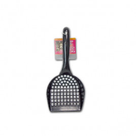 28.5X13 Cm Delikli Kürek Siyah | Kedi Tuvalet Küreği 28.5X13 Cm Delikli Kürek Siyah | Kedi Tuvalet Küreği