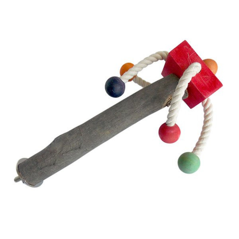 Eastland 35 Cm Stres İpli Ahşap Aksesuarlı Tünek | Kuş Tüneği Eastland 35 Cm Stres İpli Ahşap Aksesuarlı Tünek | Kuş Tüneği