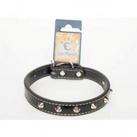 40 Cm Deri Metal Aksesuarlı Boyun | Köpek Boyun Tasması