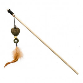 40 Cm Tüylü Catnipli Kalp | Kedi Oltası 40 Cm Tüylü Catnipli Kalp | Kedi Oltası