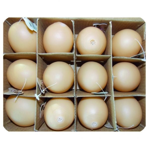 Eastland 5 Cm 12 Adet Plastik Yumurta | Kauçuk Ve Plastik Köpek Oyuncağı