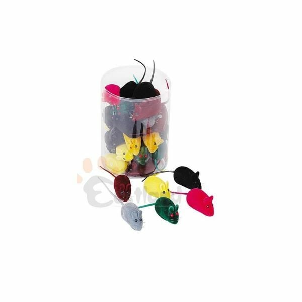 Eastland 6 Cm Fare Sesli Tüylü 36 Adet | Peluş Kedi Oyuncağı