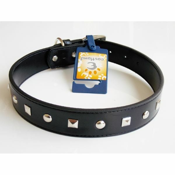 Eastland 60 Cm Deri Metal işlemeli | Köpek Boyun Tasması