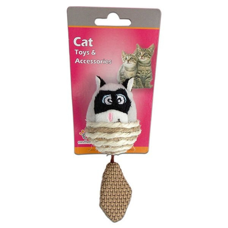 Eastland 6X5 Cm Rakun | Peluş Kedi Oyuncağı Eastland 6X5 Cm Rakun | Peluş Kedi Oyuncağı