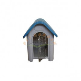 75.5X59X66 Plastik Kulübe Gri Mavi | Plastik Köpek Kulubesi 75.5X59X66 Plastik Kulübe Gri Mavi | Plastik Köpek Kulubesi