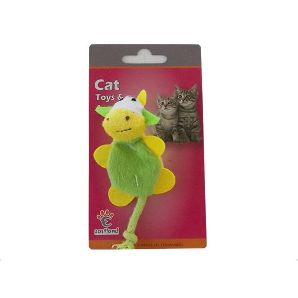 Eastland 8 Cm Peluş Hışırtılı Peluş İnek | Peluş Kedi Oyuncağı