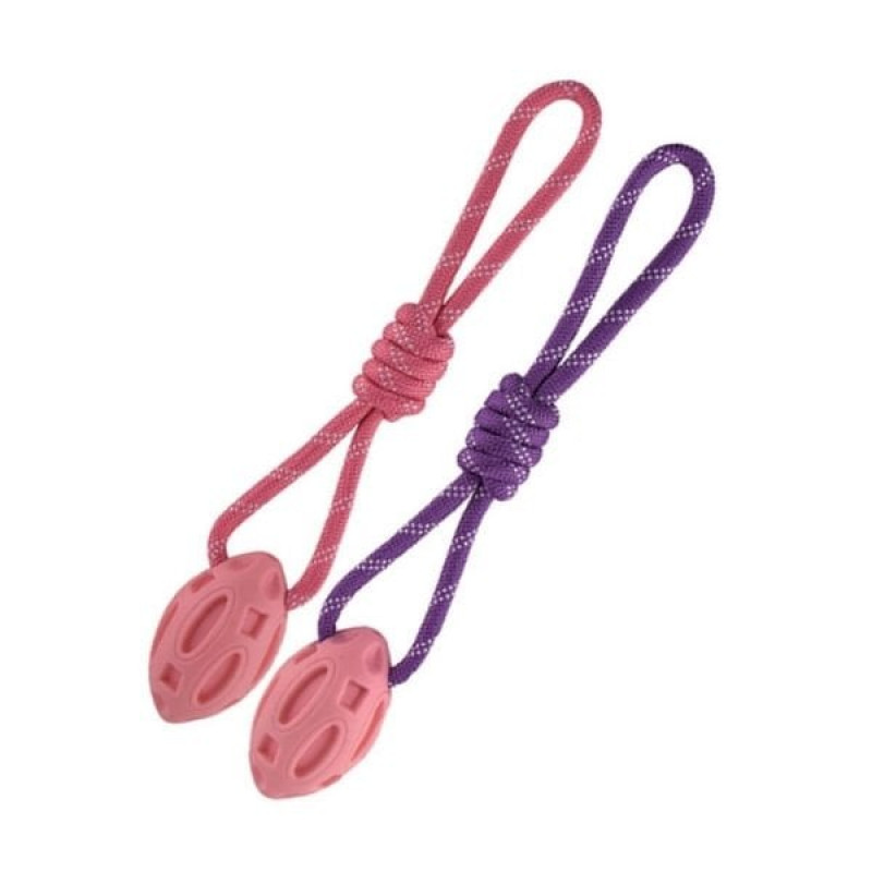 Eastland Rugby Topu Şeklinde İpli Köpek Oyuncağı 44 Cm | Kauçuk Ve Plastik Köpek Oyuncağı Eastland Rugby Topu Şeklinde İpli Köpek Oyuncağı 44 Cm | Kauçuk Ve Plastik Köpek Oyuncağı