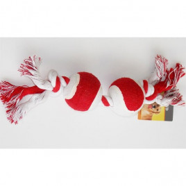 Stres İpi Çift Toplu | Köpek Çiğneme