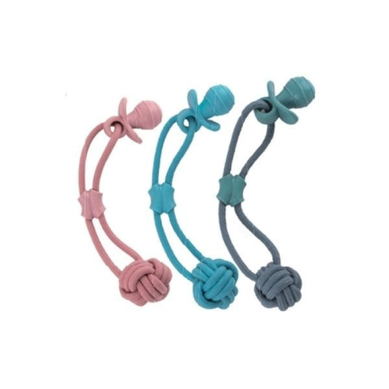 Eastland Tpr İpli Emzik Plastik Köpek Çiğneme Oyuncağı 38 Cm | Köpek Çiğneme Eastland Tpr İpli Emzik Plastik Köpek Çiğneme Oyuncağı 38 Cm | Köpek Çiğneme