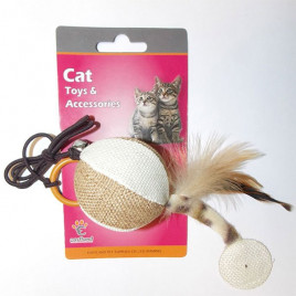 Tüylü Top Şeklinde | Kedi Top Oyuncak Tüylü Top Şeklinde | Kedi Top Oyuncak