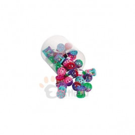 Çıngıraklı Plastik Renkli 60 Adet | Kedi Top Oyuncak Çıngıraklı Plastik Renkli 60 Adet | Kedi Top Oyuncak