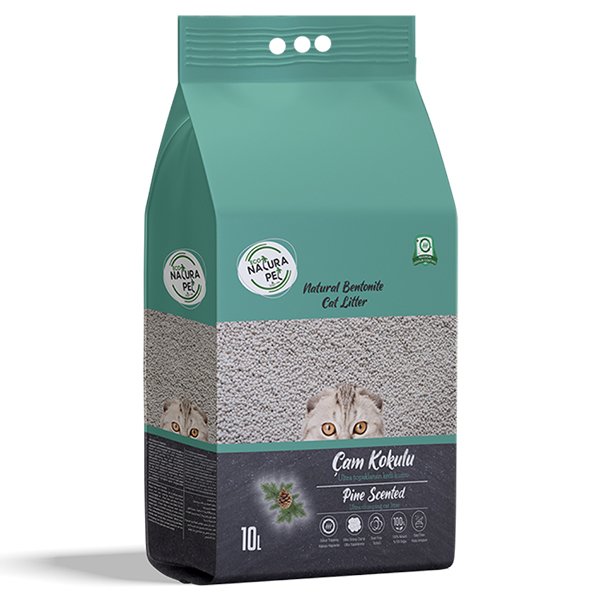 Eco Natura 10 Lt Çam Kokulu Kalın Taneli Doğal Kedi Kumu | Doğal Kedi Kumu