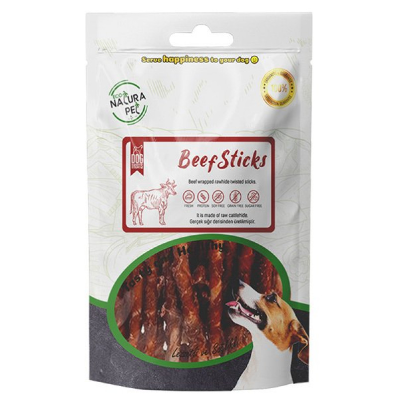 Eco Natura 75 Gr Biftekli Sticks | Köpek Kemik Ödül Maması Eco Natura 75 Gr Biftekli Sticks | Köpek Kemik Ödül Maması