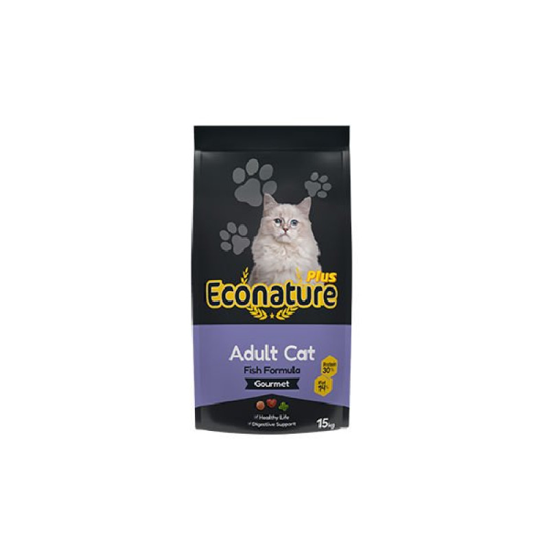Econature Plus 15 Kg Gourmet Adult Balık | Yetişkin Kuru Kedi Maması Econature Plus 15 Kg Gourmet Adult Balık | Yetişkin Kuru Kedi Maması