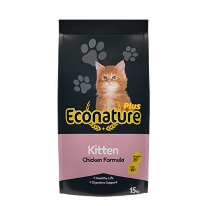 Econature Plus 15 Kg Kitten Tavuk | Yavru Kedi Kuru Maması Econature Plus 15 Kg Kitten Tavuk | Yavru Kedi Kuru Maması