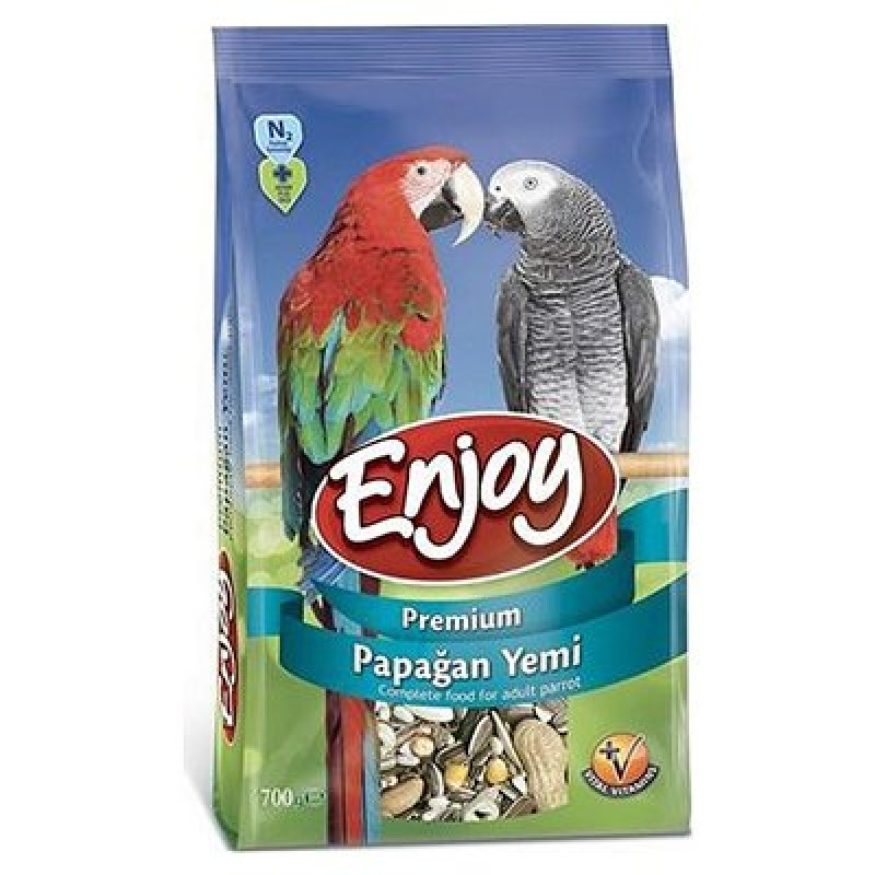 Enjoy 700 Gr Papağan Yemi | Kuş Yemi Enjoy 700 Gr Papağan Yemi | Kuş Yemi