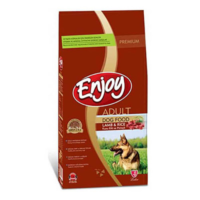 Enjoy 10 Kg Yetişkin Kuzu Etli ve Pirinçli | Yetişkin Köpek Kuru Maması Enjoy 10 Kg Yetişkin Kuzu Etli ve Pirinçli | Yetişkin Köpek Kuru Maması