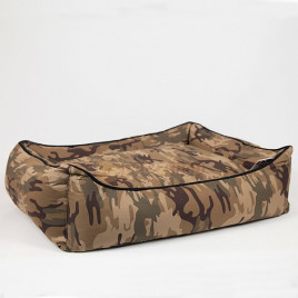 Pagato Large Koyu Kahve 70x90x18 Cm | Kumaş Köpek Yatağı