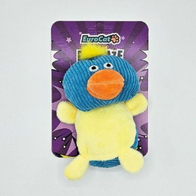 Euro Cat Papağan Peluş Kedi Oyuncağı Mavi Sarı | Peluş Kedi Oyuncağı Euro Cat Papağan Peluş Kedi Oyuncağı Mavi Sarı | Peluş Kedi Oyuncağı