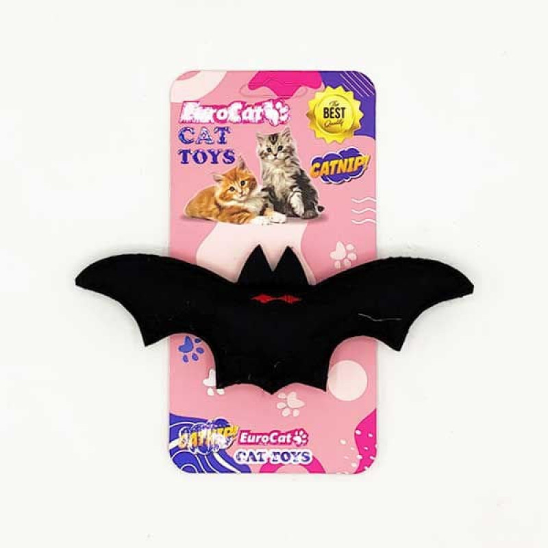 Euro Cat Toys Peluş Yarasa Kedi Oyuncağı Siyah | Peluş Kedi Oyuncağı Euro Cat Toys Peluş Yarasa Kedi Oyuncağı Siyah | Peluş Kedi Oyuncağı