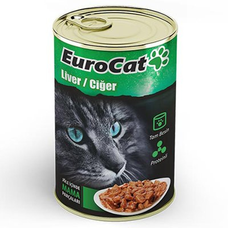 Eurocat 415 Gr Ciğerli Yetişkin | Yetişkin Kedi Maması Eurocat 415 Gr Ciğerli Yetişkin | Yetişkin Kedi Maması