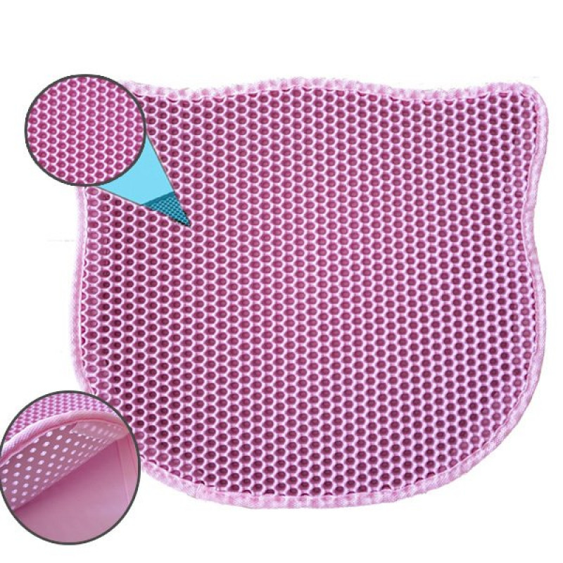 Eurocat 58x67 Cm Kum Toplayan Elekli Kedi Kumu Paspası Pembe | Kedi Tuvalet Paspası Eurocat 58x67 Cm Kum Toplayan Elekli Kedi Kumu Paspası Pembe | Kedi Tuvalet Paspası