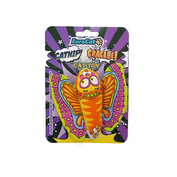 Eurocat Kelebek Oyuncak | Kedi Otlu Oyuncak