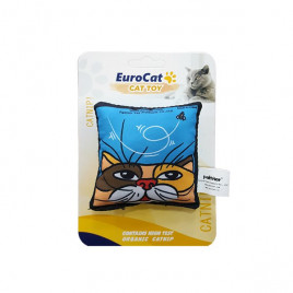 Eurocat Mavi Yastık Oyuncak | Peluş Kedi Oyuncağı Eurocat Mavi Yastık Oyuncak | Peluş Kedi Oyuncağı