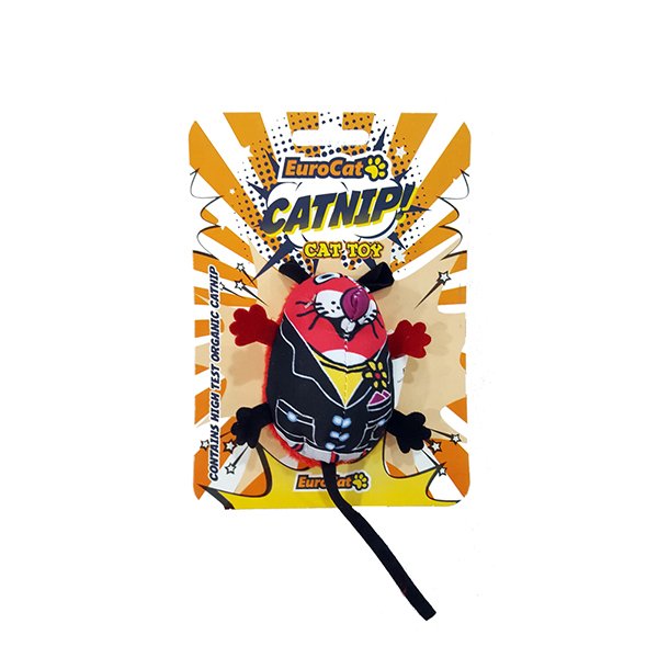 Eurocat Pembe Çıngıraklı Tombik Fare Oyuncak | Kedi Fare Oyuncak