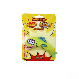 Eurocat Yeşil Balık Oyuncak | Kedi Otlu Oyuncak